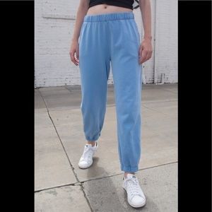 Brandy Melville Blue Rosa Sweatpants